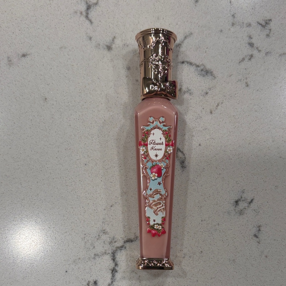 Flower Knows pink lip gloss